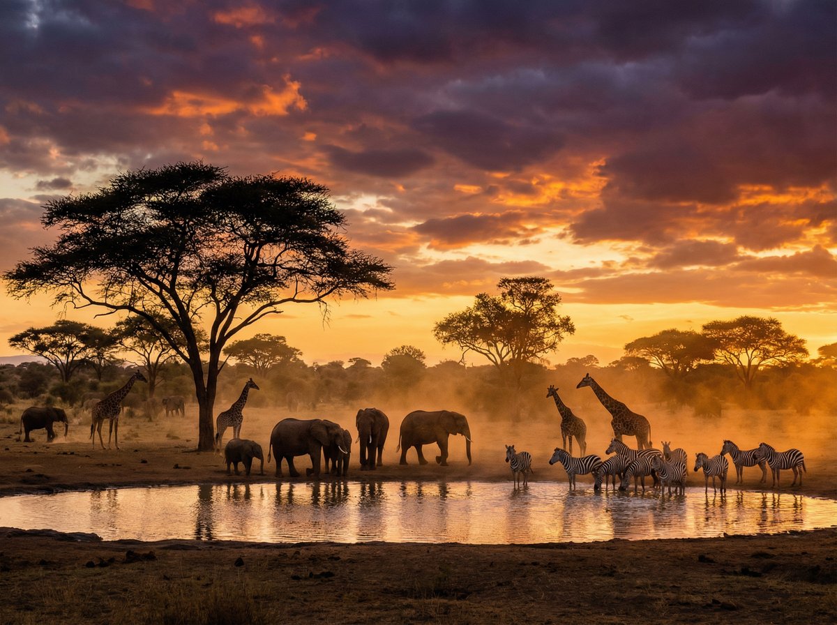 非洲野生动物视频